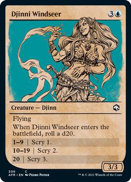 Djinni Windseer - Adventures in the Forgotten Realms