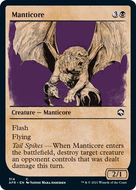Manticore - Adventures in the Forgotten Realms