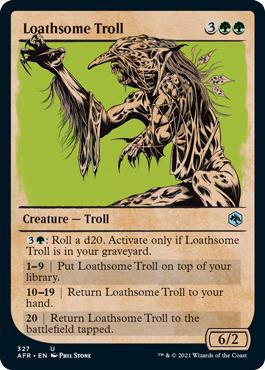 Loathsome Troll - Adventures in the Forgotten Realms