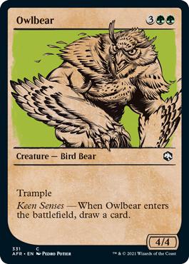 Owlbear - Adventures in the Forgotten Realms