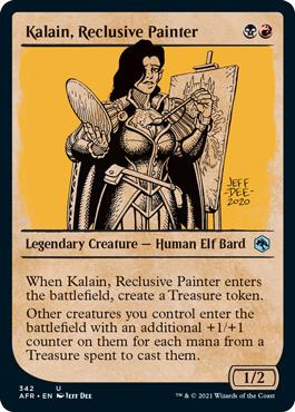 Kalain, Reclusive Painter - Adventures in the Forgotten Realms