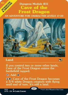 Cave of the Frost Dragon - Adventures in the Forgotten Realms