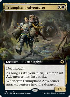 Triumphant Adventurer - Adventures in the Forgotten Realms