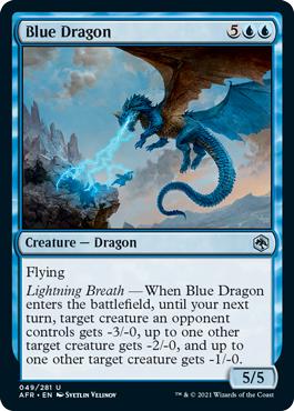 Blue Dragon - Adventures in the Forgotten Realms