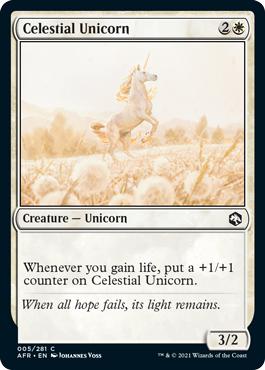 Celestial Unicorn - Adventures in the Forgotten Realms