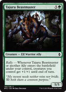 Tajuru Beastmaster - Battle for Zendikar