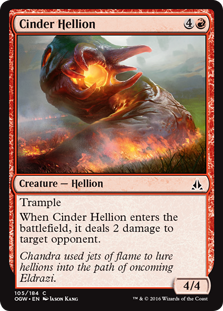 Cinder Hellion - Oath of the Gatewatch