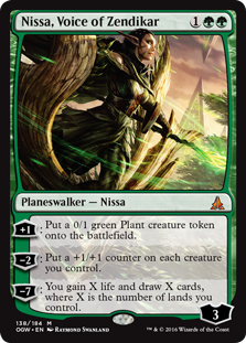 Nissa, Voice of Zendikar - Oath of the Gatewatch