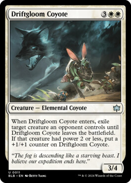 Driftgloom Coyote - Bloomburrow