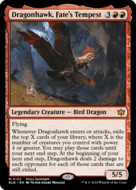 Dragonhawk, Fate's Tempest - Bloomburrow