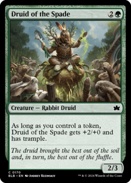 Druid of the Spade - Bloomburrow