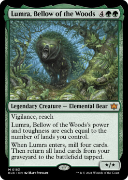 Lumra, Bellow of the Woods - Bloomburrow