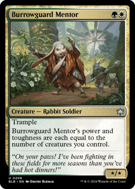 Burrowguard Mentor - Bloomburrow