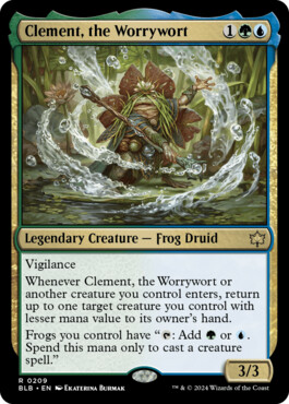 Clement, the Worrywort - Bloomburrow