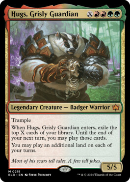 Hugs, Grisly Guardian - Bloomburrow