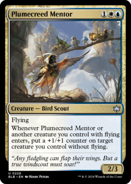 Plumecreed Mentor - Bloomburrow