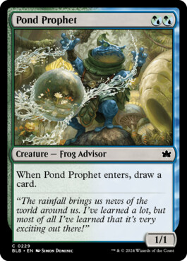 Pond Prophet - Bloomburrow