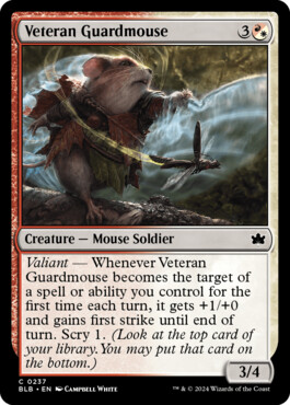 Veteran Guardmouse - Bloomburrow