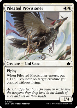 Pileated Provisioner - Bloomburrow