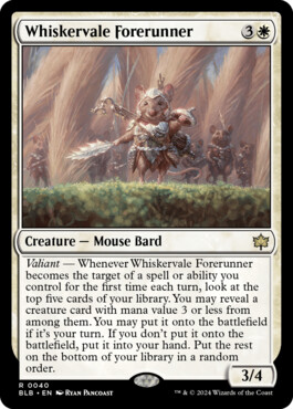 Whiskervale Forerunner - Bloomburrow