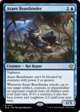 Azure Beastbinder - Bloomburrow