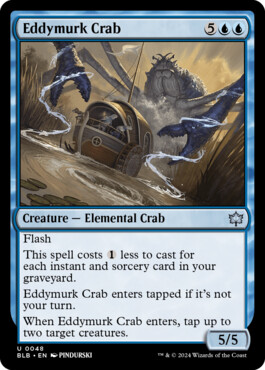 Eddymurk Crab - Bloomburrow