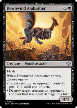 Downwind Ambusher - Bloomburrow