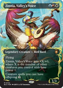 Zinnia, Valley's Voice - Bloomburrow Commander