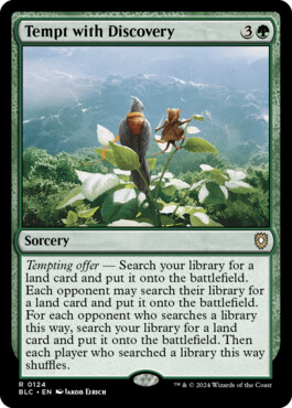 Tempt with Discovery - Bloomburrow Commander