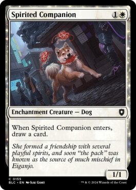 Spirited Companion - Bloomburrow Commander