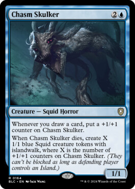 Chasm Skulker - Bloomburrow Commander