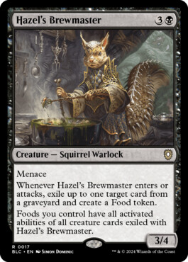 Hazel's Brewmaster - Bloomburrow Commander