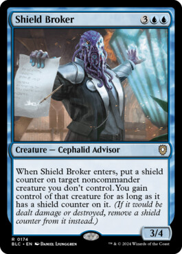 Shield Broker - Bloomburrow Commander