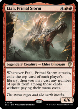 Etali, Primal Storm - Bloomburrow Commander