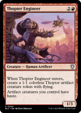 Thopter Engineer - Bloomburrow Commander