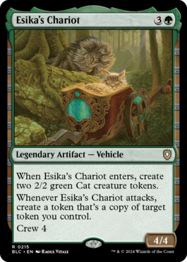 Esika's Chariot - Bloomburrow Commander