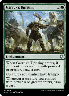 Garruk's Uprising - Bloomburrow Commander