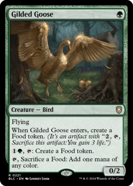 Gilded Goose - Bloomburrow Commander