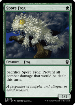 Spore Frog - Bloomburrow Commander