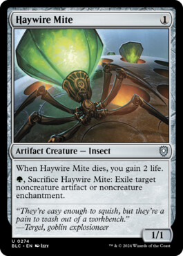 Haywire Mite - Bloomburrow Commander