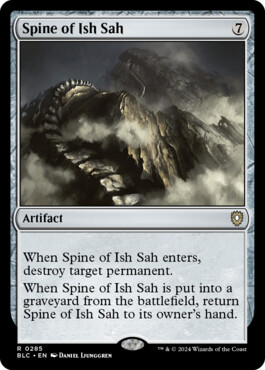 Spine of Ish Sah - Bloomburrow Commander