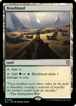 Brushland - Bloomburrow Commander