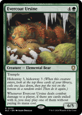 Evercoat Ursine - Bloomburrow Commander