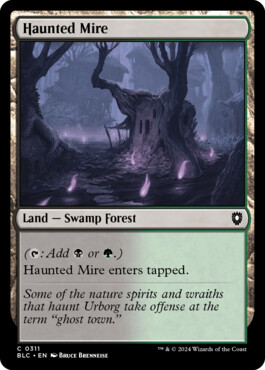 Haunted Mire - Bloomburrow Commander