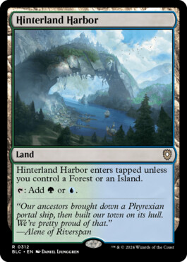 Hinterland Harbor - Bloomburrow Commander