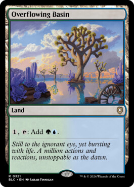 Overflowing Basin - Bloomburrow Commander