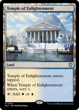 Temple of Enlightenment - Bloomburrow Commander