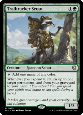 Trailtracker Scout - Bloomburrow Commander