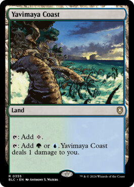 Yavimaya Coast - Bloomburrow Commander