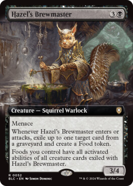 Hazel's Brewmaster - Bloomburrow Commander